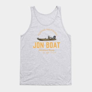 JON BOAT FISHING AND HUNTING Tank Top